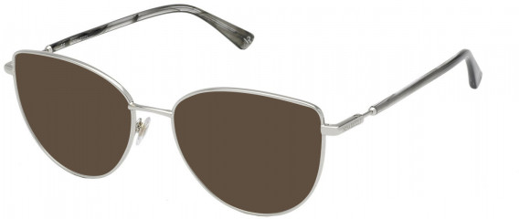 Nina Ricci VNR294 sunglasses in Shiny Full Palladium