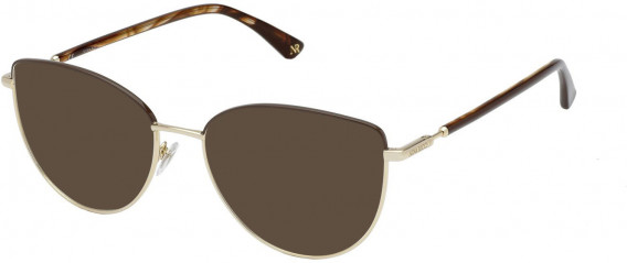Nina Ricci VNR294 sunglasses in Shiny Rose Gold