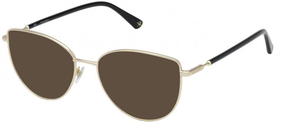 Nina Ricci VNR294 sunglasses in Shiny Total Rose Gold