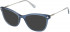 Nina Ricci VNR293 sunglasses in Transparent Blue