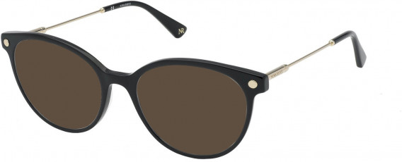 Nina Ricci VNR292 sunglasses in Shiny Black