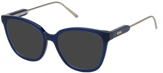 Nina Ricci VNR290 sunglasses in Shiny Opal Blue