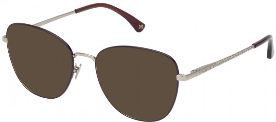 Nina Ricci VNR282 sunglasses in Shiny Red Gold