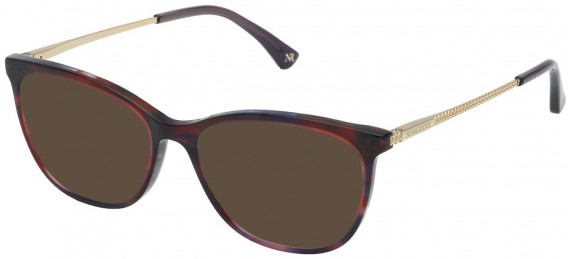 Nina Ricci VNR281 sunglasses in Violet/Red
