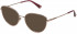 Nina Ricci VNR258 sunglasses in Shiny Red Gold