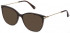 Nina Ricci VNR257 sunglasses in Shiny Dark Havana