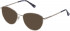 Nina Ricci VNR245 sunglasses in Shiny Full Palladium