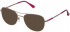 Nina Ricci VNR244 sunglasses in Shiny Red Gold