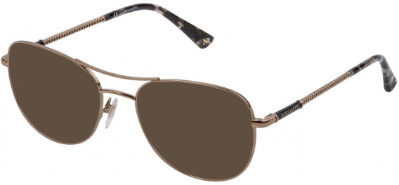 Nina Ricci VNR244 sunglasses in Shiny Grey Gold