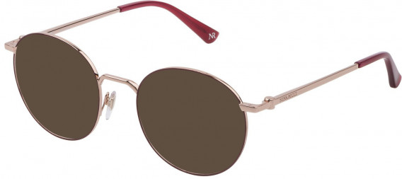 Nina Ricci VNR243 sunglasses in Shiny Red Gold