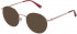 Nina Ricci VNR243 sunglasses in Shiny Red Gold