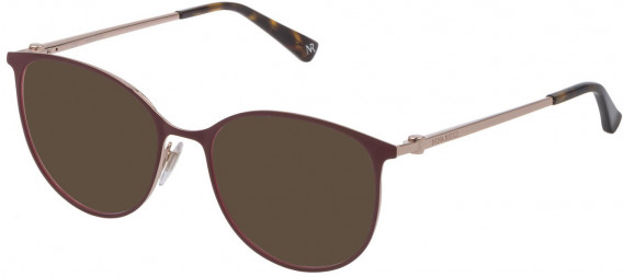 Nina Ricci VNR242 sunglasses in Shiny Red Gold