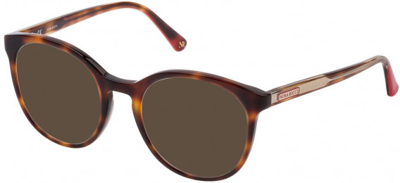 Nina Ricci VNR239 sunglasses in Shiny Red Havana