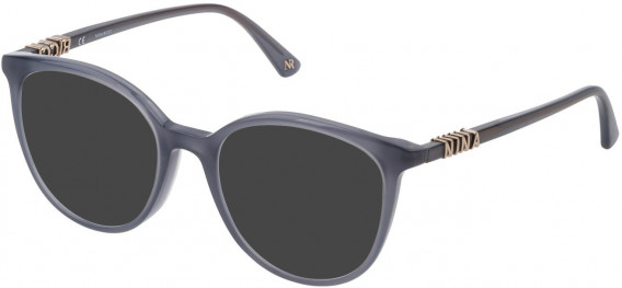 Nina Ricci VNR236 sunglasses in Shiny Opal Grey