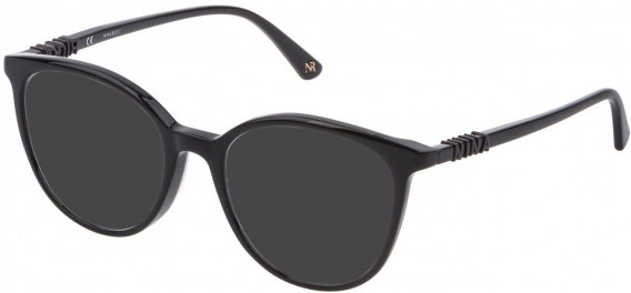Nina Ricci VNR236 sunglasses in Shiny Black