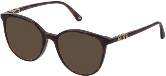 Nina Ricci VNR236 sunglasses in Shiny Yellow/Brown Havana