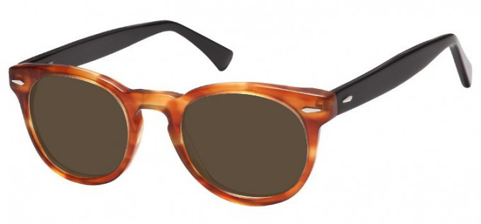 Sunglasses in Clear Brown