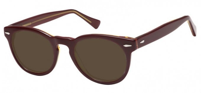 Sunglasses in Burgundy