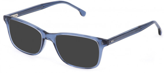 Lozza VL4292 sunglasses in Shiny Transparent Blue