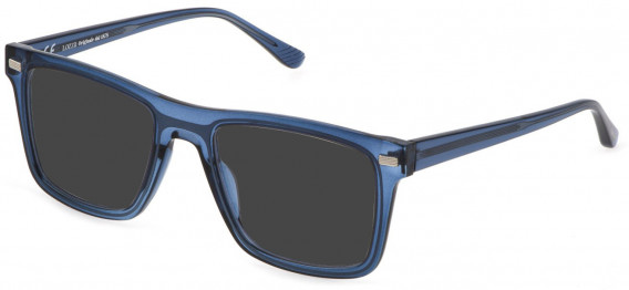 Lozza VL4288 sunglasses in Shiny Transparent Blue