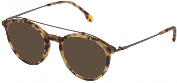 Lozza VL4224 sunglasses in Shiny Light Yellow Havana