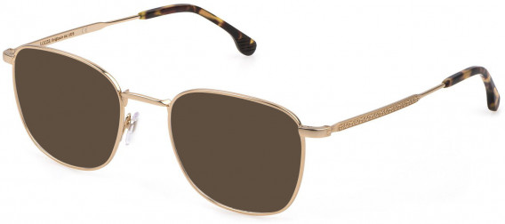 Lozza VL2398 sunglasses in Shiny Total Rose Gold