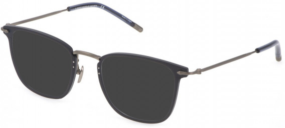 Lozza VL2390 sunglasses in Shiny Antique Pewter