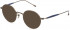 Lozza VL2389 sunglasses in Antique Palladium