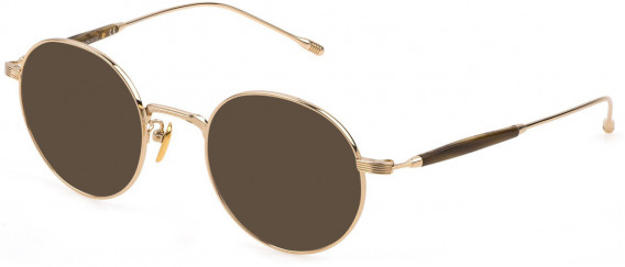 Lozza VL2389 sunglasses in Shiny Total Rose Gold