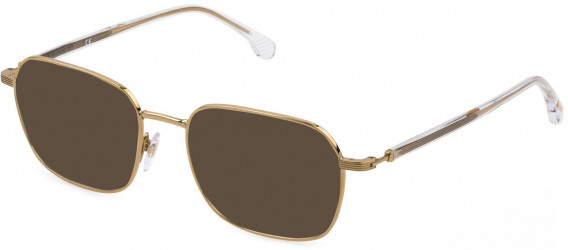 Lozza VL2385 sunglasses in Shiny Total Rose Gold