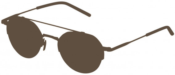 Lozza VL2363 sunglasses in Satin Rose Gold
