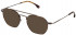 Lozza VL2362 sunglasses in Matt Antique Gold