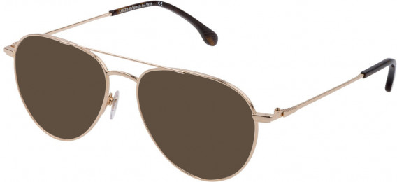 Lozza VL2360 sunglasses in Shiny Total Rose Gold