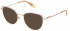 Furla VFU585 sunglasses in Shiny Rose Gold/Turquoise