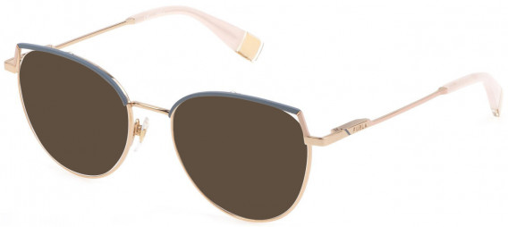 Furla VFU585 sunglasses in Shiny Copper Gold