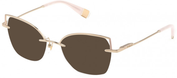 Furla VFU584 sunglasses in Rose Gold