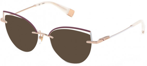 Furla VFU583 sunglasses in Rose Gold