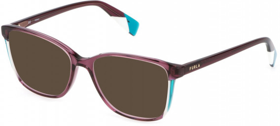 Furla VFU579 sunglasses in Shiny Transparent Marc