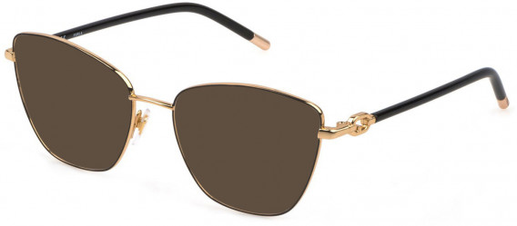 Furla VFU549 sunglasses in Shiny Rose Gold/Black