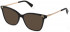 Furla VFU543 sunglasses in Shiny Black