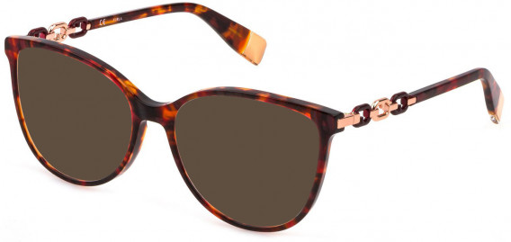 Furla VFU541 sunglasses in Pearl Red Havana
