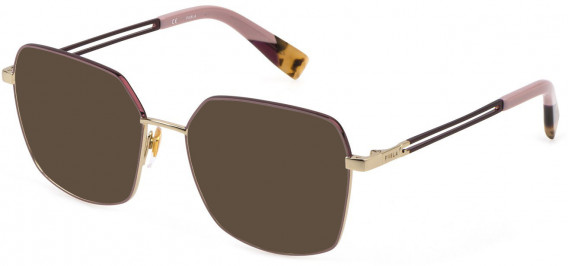 Furla VFU506 sunglasses in Shiny Light Gold