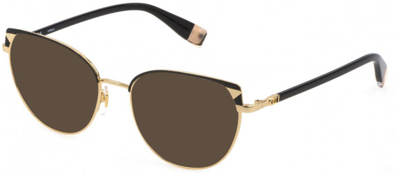 Furla VFU504 sunglasses in Shiny Rose Gold