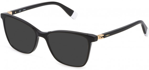 Furla VFU498 sunglasses in Shiny Black