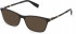 Furla VFU494 sunglasses in Black Top/Beige