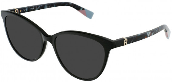 Furla VFU446 sunglasses in Shiny Black