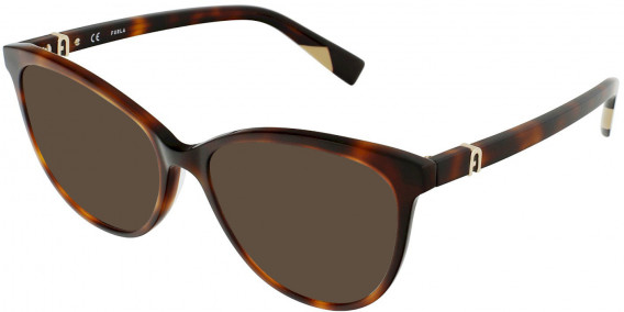 Furla VFU446 sunglasses in Shiny Yellow Havana
