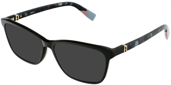 Furla VFU445 sunglasses in Shiny Black