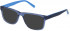 Fila VFI219 sunglasses in Transparent Blue