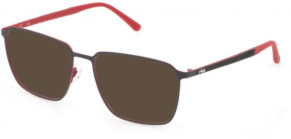 Fila VFI204 sunglasses in Full Red